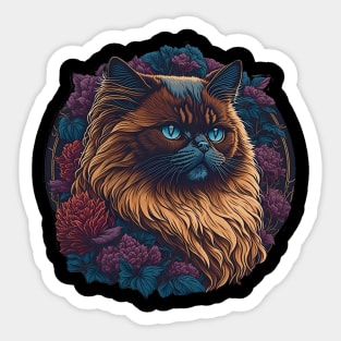 Cat Breed - Himalayan Sticker